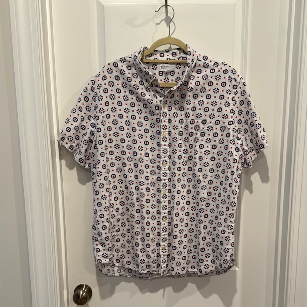 Gap men’s short sleeve button down
